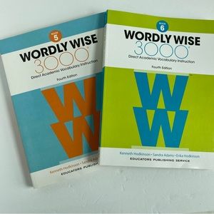 Wordly Wise books 5 & 6 NEW